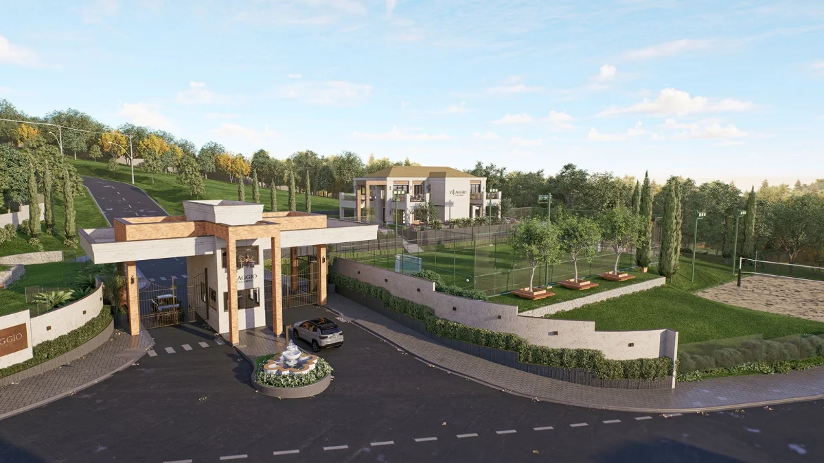 Lotes planos de 1.000 m² no Villaggio Caxambu
